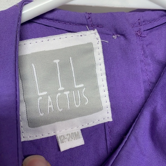 Lil Cactus Purple Dress - Picture 4 of 7